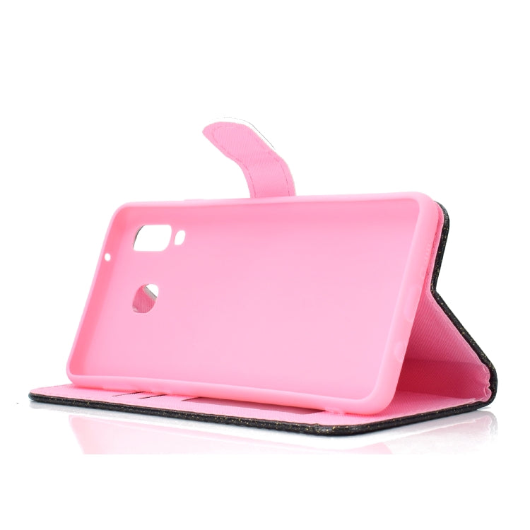 For Samsung Galaxy A9 Star Glitter Powder Horizontal Flip Leather Case with Card Slots & Holder & Photo Frame & Wallet