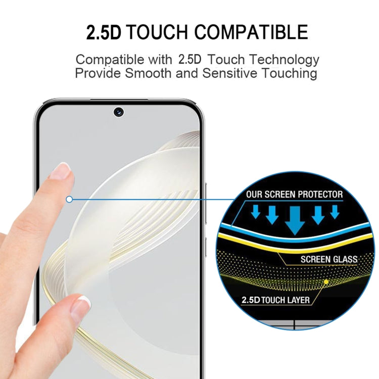 For Huawei nova 11 Full Glue Full Cover Screen Protector Tempered Glass Film