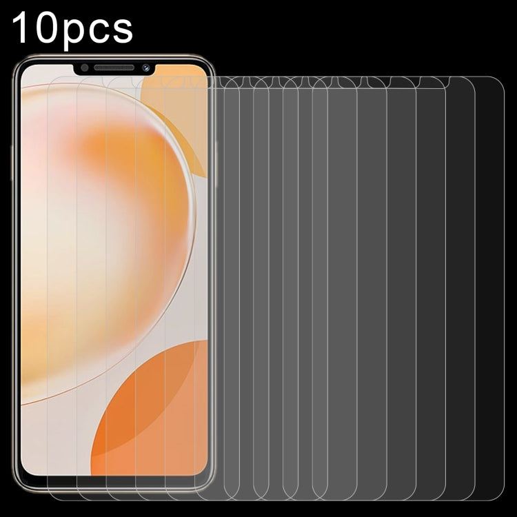 For Huawei Enjoy 60X / nova Y91 10pcs 0.26mm 9H 2.5D Tempered Glass Film