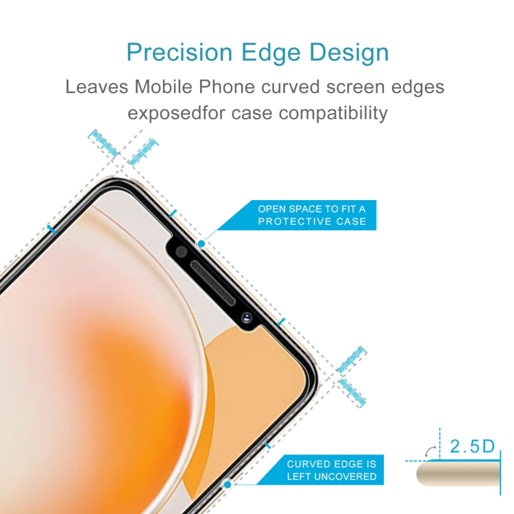For Huawei Enjoy 60X / nova Y91 10pcs 0.26mm 9H 2.5D Tempered Glass Film