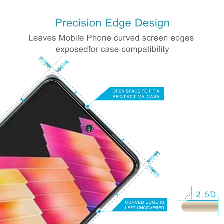 For Infinix Hot 30 Play 10pcs 0.26mm 9H 2.5D Tempered Glass Film