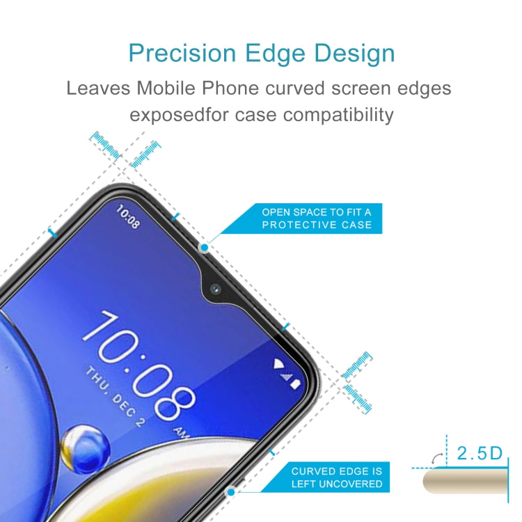 For HTC Wildfire E2 Play 50pcs 0.26mm 9H 2.5D Tempered Glass Film