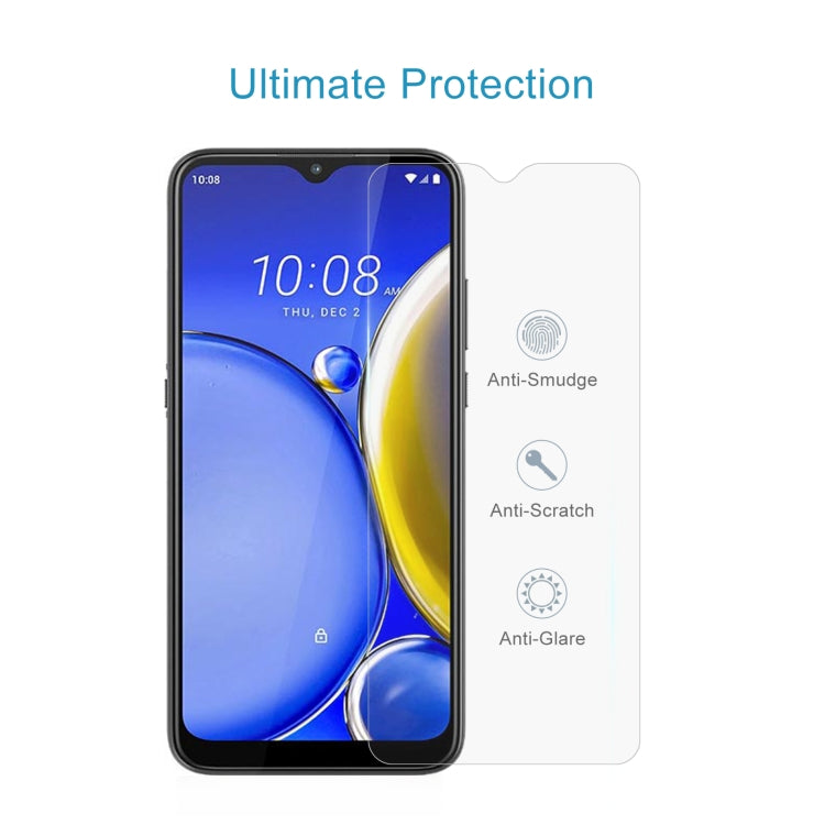 For HTC Wildfire E2 Play 50pcs 0.26mm 9H 2.5D Tempered Glass Film