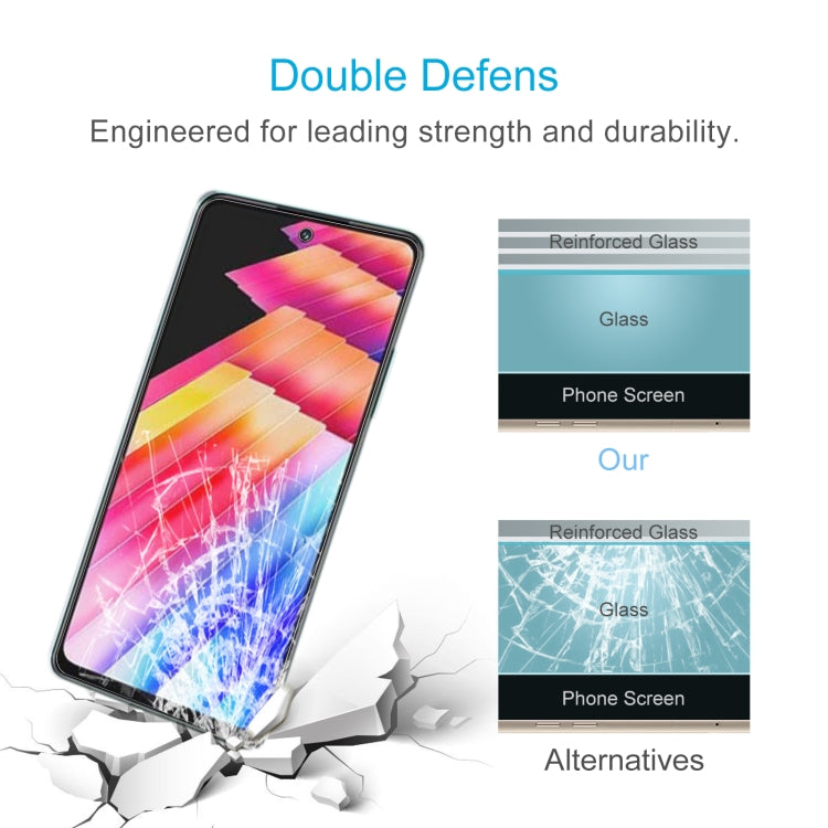 For Infinix Hot 30 Play 50pcs 0.26mm 9H 2.5D Tempered Glass Film