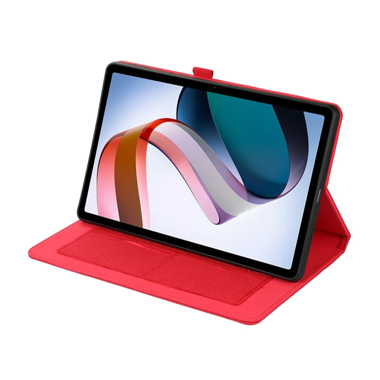 For OPPO Pad 2 Fabric Leather Tablet Case