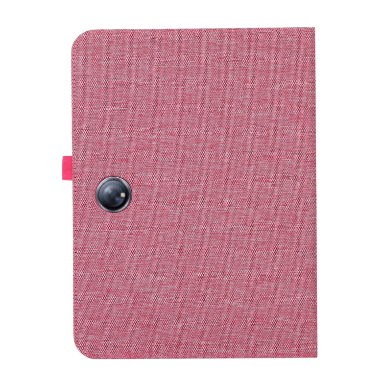 For OPPO Pad 2 Fabric Leather Tablet Case