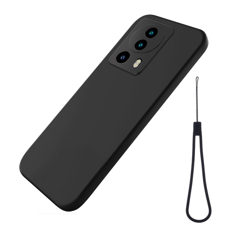 For Xiaomi 13 Lite / 12 Lite NE Pure Color Liquid Silicone Shockproof Phone Case