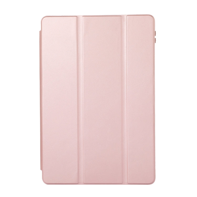 For Xiaomi Redmi Pad 10.61 Solid Color 3-folding Leather Tablet Case
