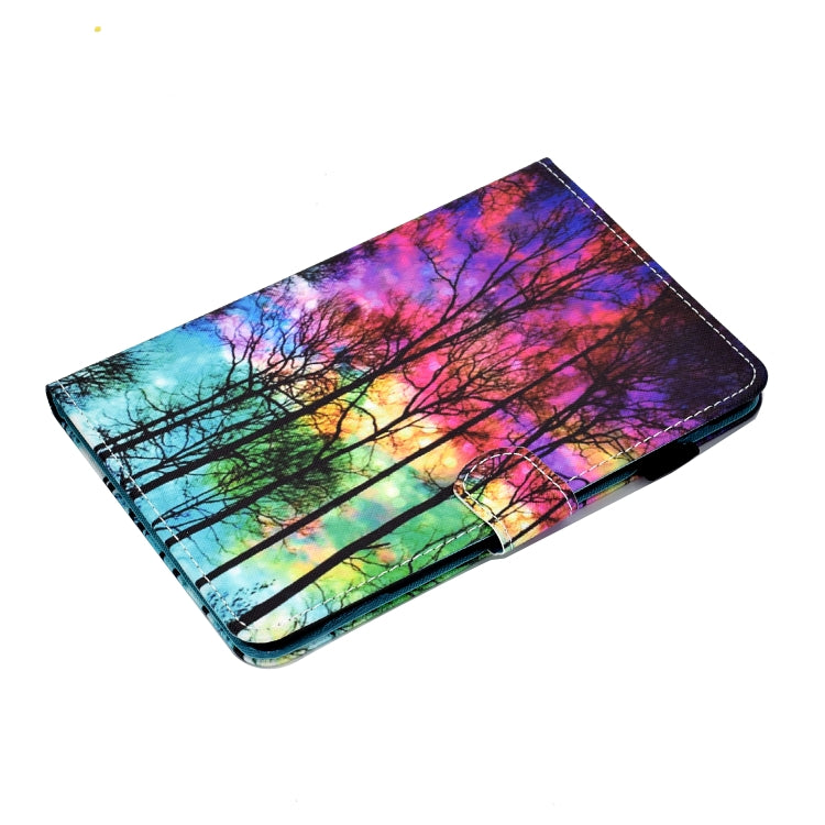 For Lenovo Tab P11 Gen 2 Sewing Thread Horizontal Painted Tablet Leather Case