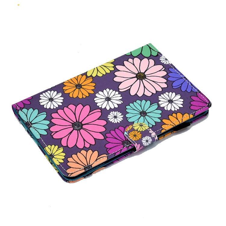 For Lenovo Tab P11 Pro Gen 2 Sewing Thread Horizontal Painted Tablet Leather Case