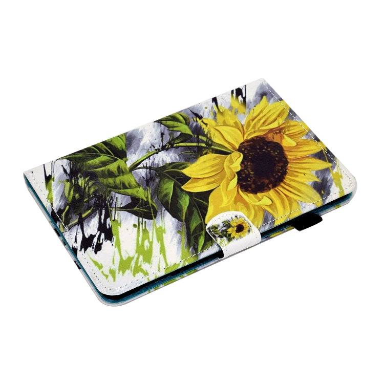 For Lenovo Tab P11 Pro Gen 2 Sewing Thread Horizontal Painted Tablet Leather Case