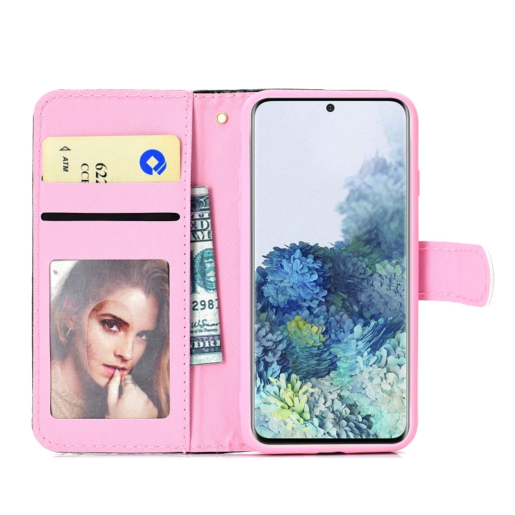 For Samsung Galaxy A31 Glitter Powder Horizontal Flip Leather Case with Card Slots & Holder & Photo Frame & Wallet