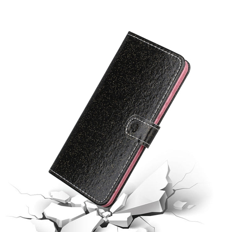 For Samsung M31 Glitter Powder Horizontal Flip Leather Case with Card Slots & Holder & Photo Frame & Wallet