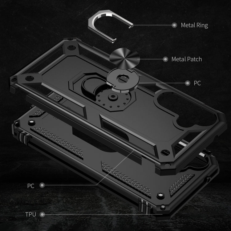 For Samsung Galaxy S23 FE 5G Shockproof TPU + PC Phone Case