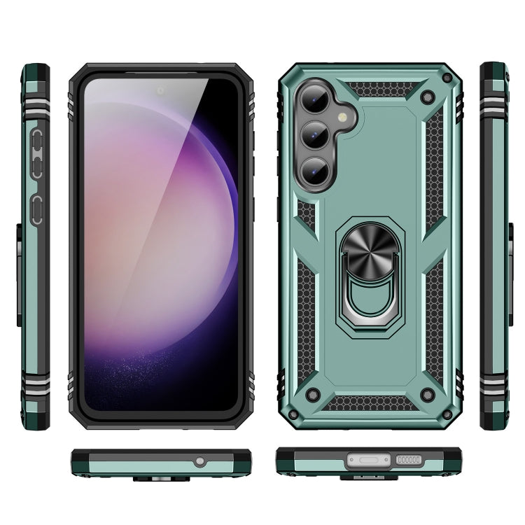 For Samsung Galaxy S23 FE 5G Shockproof TPU + PC Phone Case
