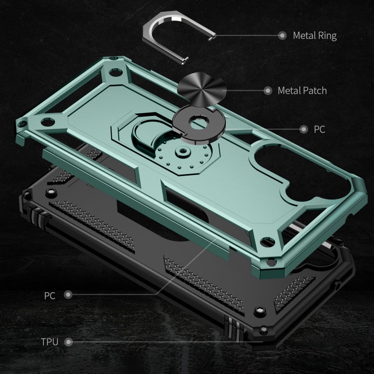 For Samsung Galaxy S23 FE 5G Shockproof TPU + PC Phone Case