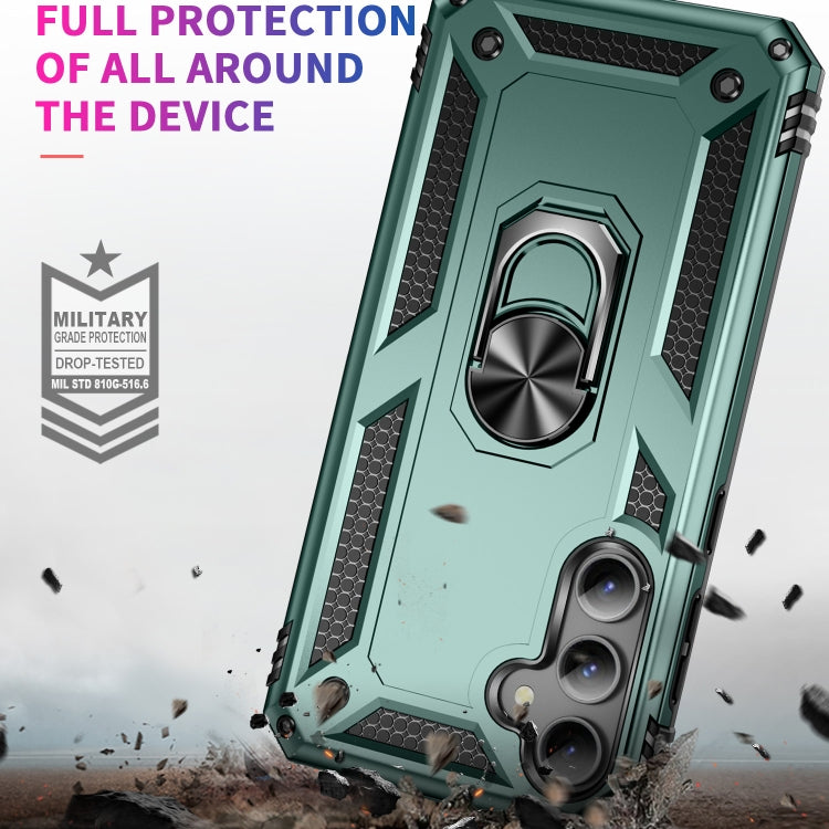 For Samsung Galaxy S23 FE 5G Shockproof TPU + PC Phone Case