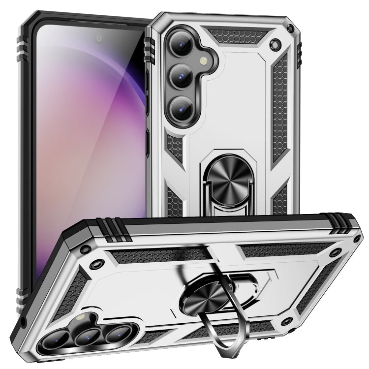 For Samsung Galaxy S23 FE 5G Shockproof TPU + PC Phone Case