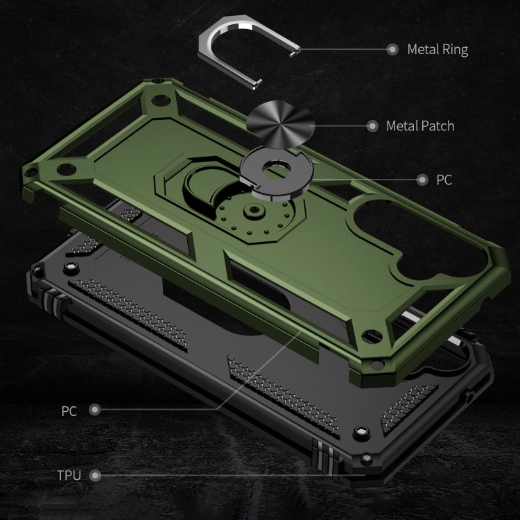 For Samsung Galaxy S23 FE 5G Shockproof TPU + PC Phone Case