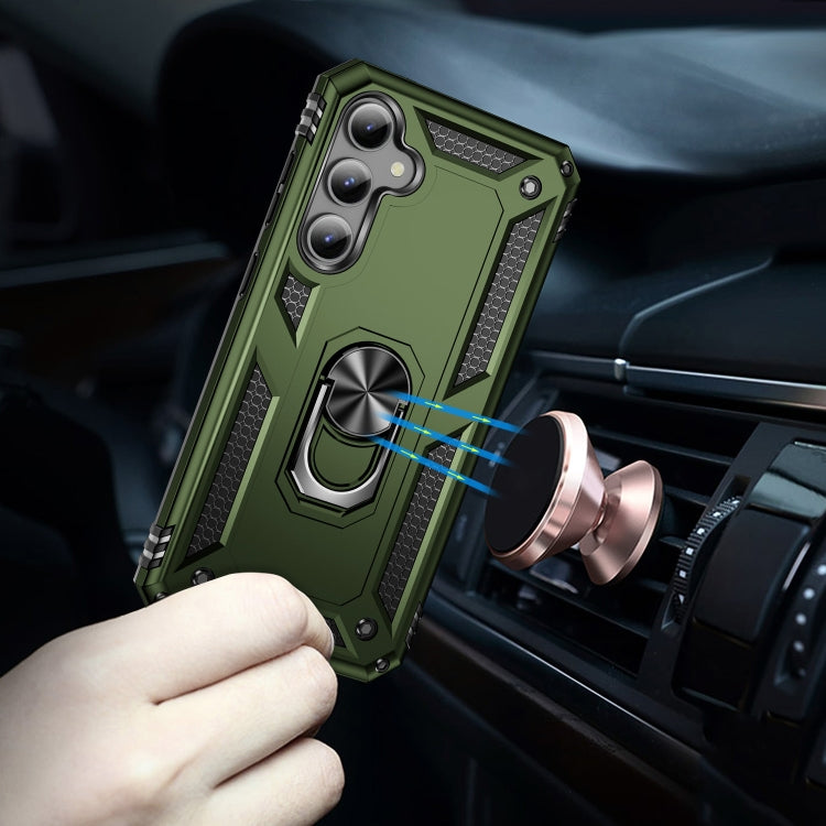 For Samsung Galaxy S23 FE 5G Shockproof TPU + PC Phone Case