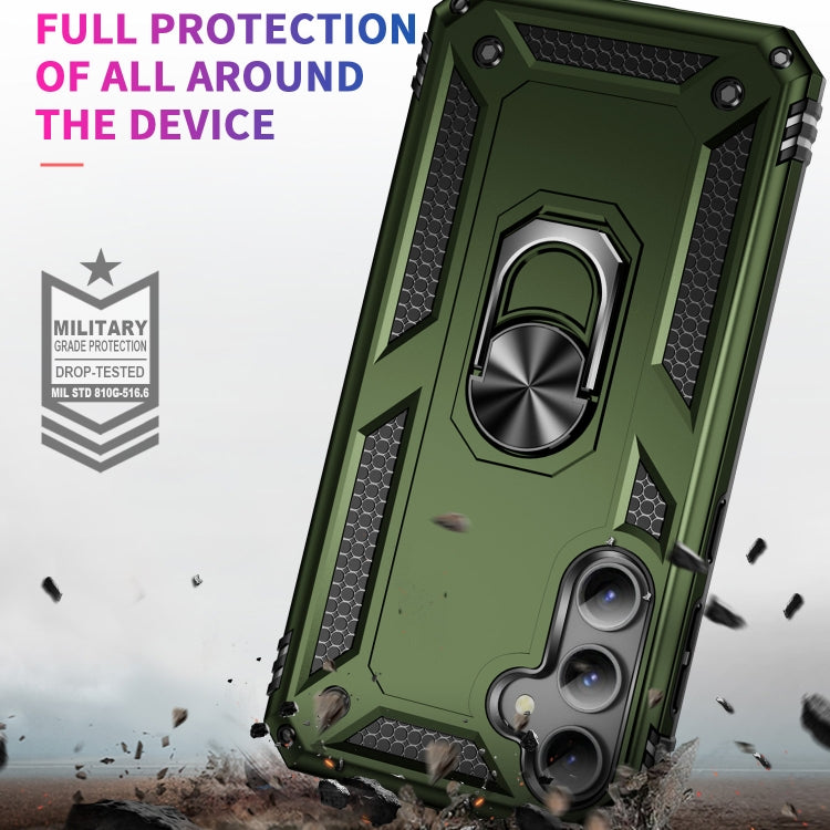 For Samsung Galaxy S23 FE 5G Shockproof TPU + PC Phone Case