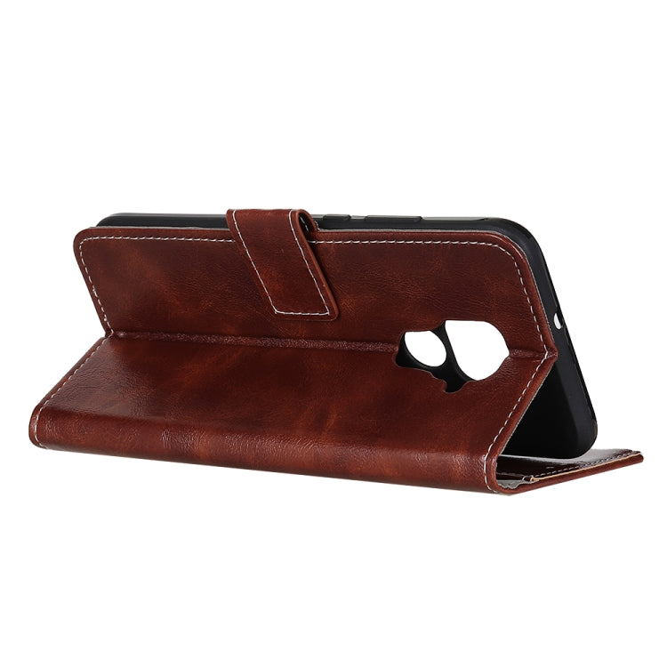 For Xiaomi Redmi Note 9 Retro Crazy Horse Texture Horizontal Flip Leather Case with Holder & Card Slots & Photo Frame & Wallet