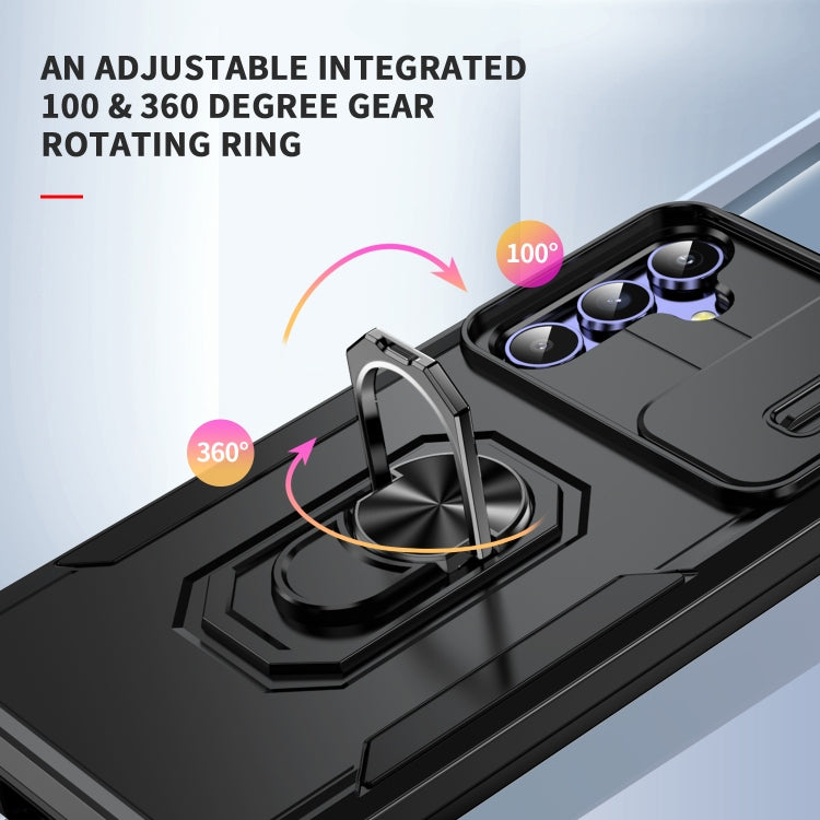 For Samsung Galaxy A54 5G Pioneer Armor Sliding Camshield Phone Case