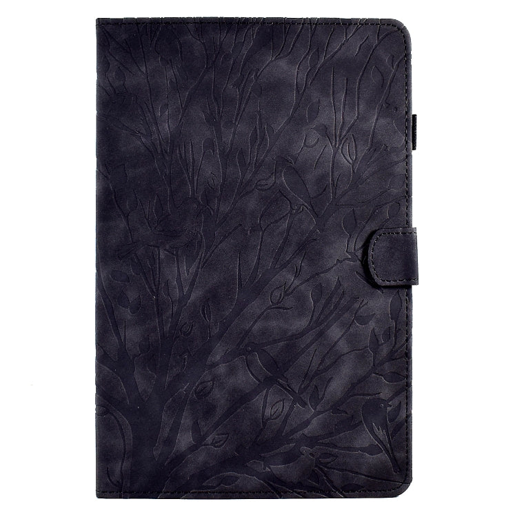 For Lenovo Tab P11 Pro Gen 2 Fortune Tree Pressure Flower PU Tablet Case