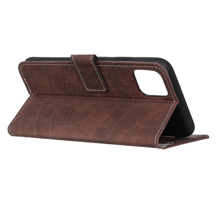 For Huawei Y5P / Honor 9S Crocodile Texture Horizontal Flip Leather Case with Holder & Card Slots & Wallet