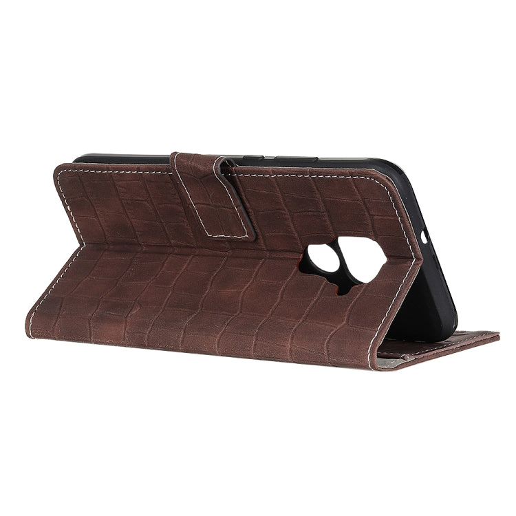 For Xiaomi Redmi Note 9 Crocodile Texture Horizontal Flip Leather Case with Holder & Card Slots & Wallet