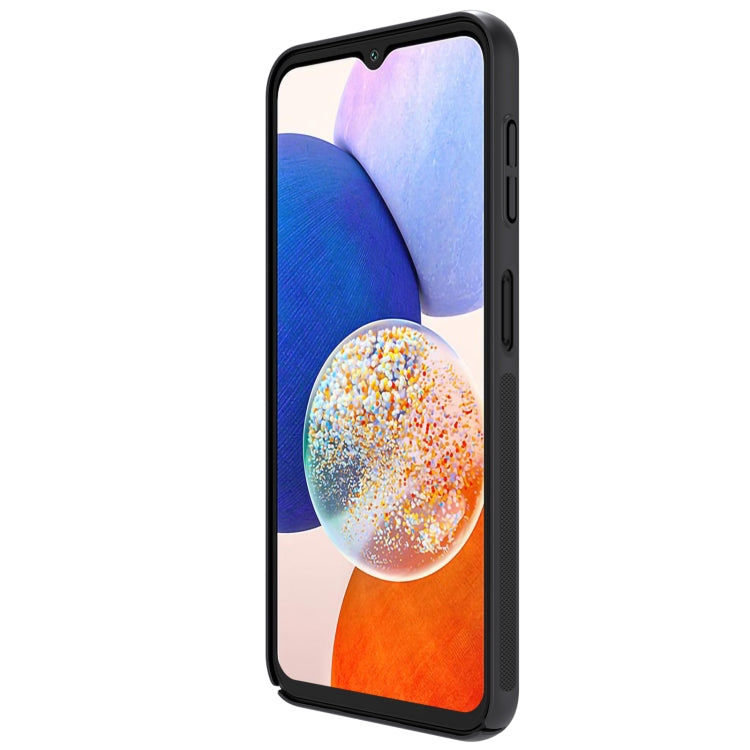 For Samsung Galaxy A14 5G NILLKIN Black Mirror Series Camshield PC Phone Case