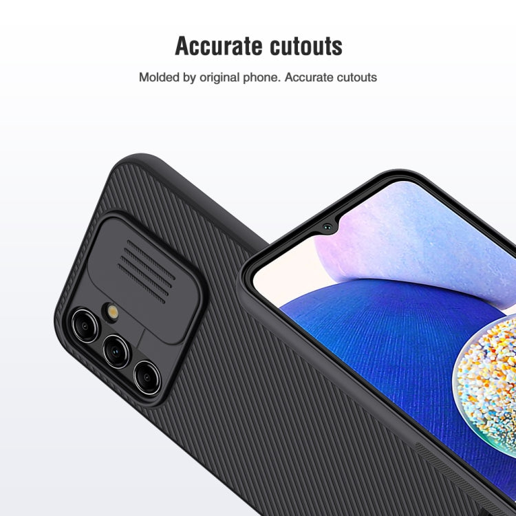 For Samsung Galaxy A14 5G NILLKIN Black Mirror Series Camshield PC Phone Case