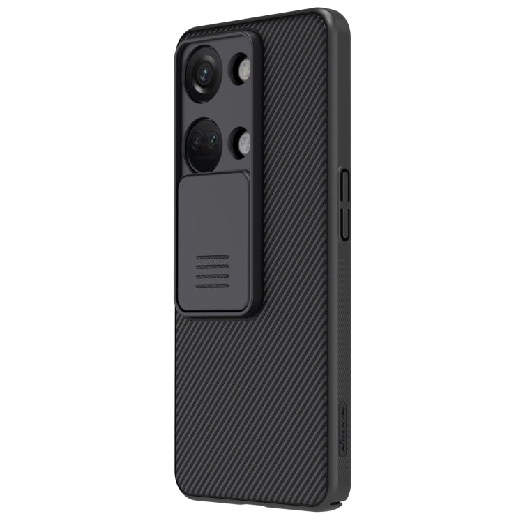 For OnePlus Ace 2V NILLKIN Black Mirror Series Camshield PC Phone Case