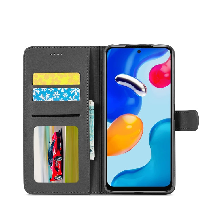 For Xiaomi Redmi Note 12 Pro 4G Global LC.IMEEKE Calf Texture Horizontal Flip Leather Case