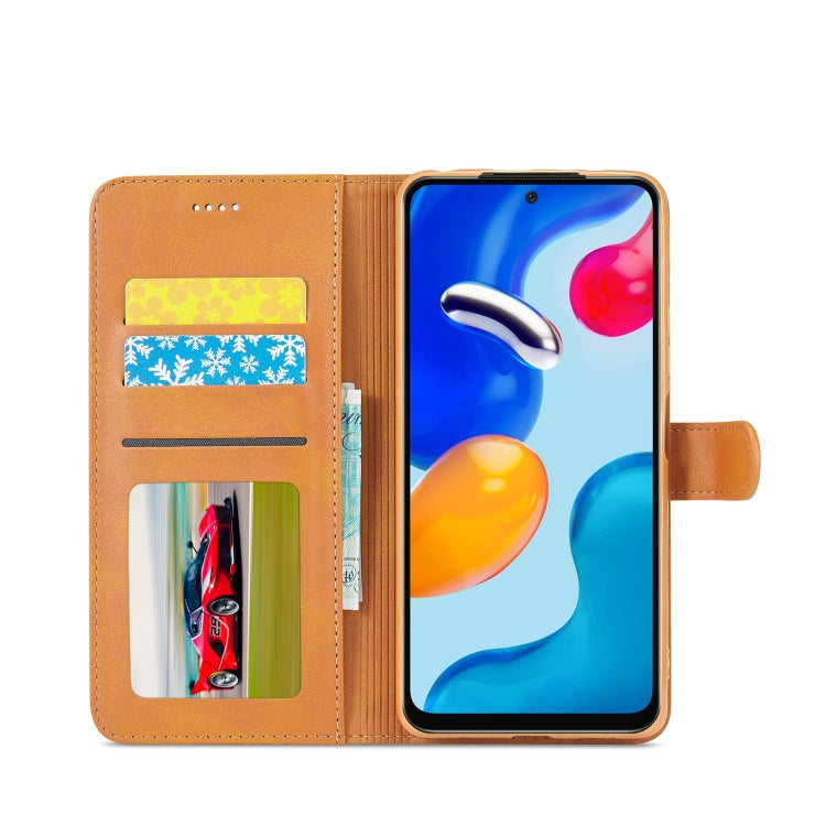 For Xiaomi Redmi Note 12 Pro 4G Global LC.IMEEKE Calf Texture Horizontal Flip Leather Case