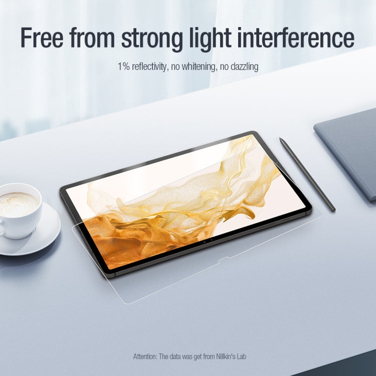 For Samsung Galaxy Tab S8+ / S7+ NILLKIN Pure Series Anti-reflection Tempered Tablet Glass Film