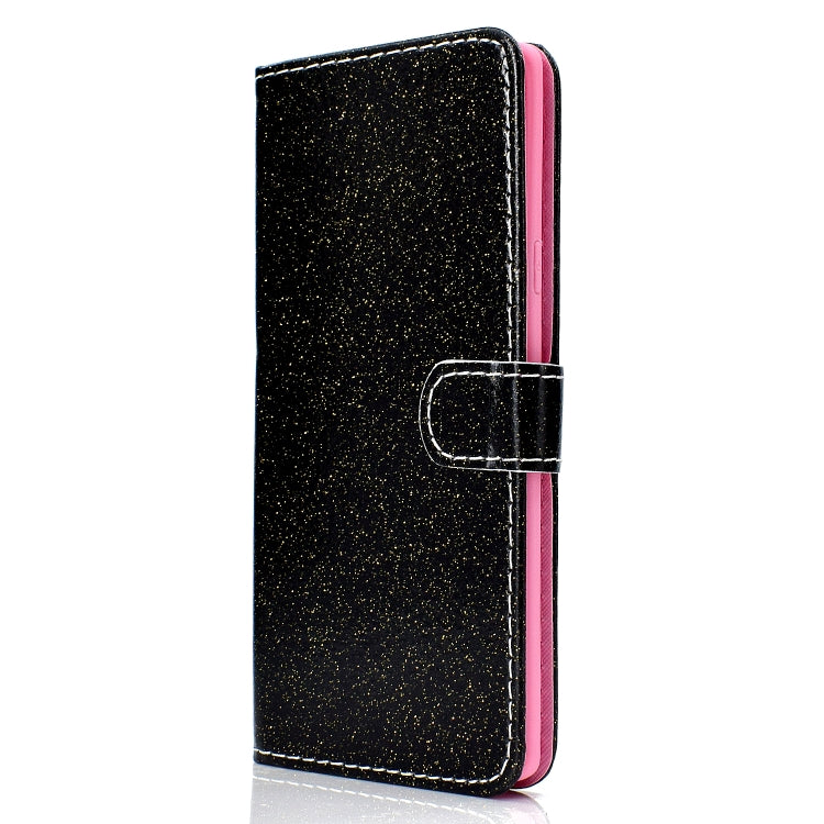 For Samsung Galaxy Note 9 Glitter Powder Horizontal Flip Leather Case with Card Slots & Holder & Photo Frame & Wallet