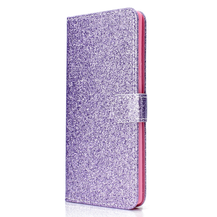 For Samsung Galaxy Note 9 Glitter Powder Horizontal Flip Leather Case with Card Slots & Holder & Photo Frame & Wallet