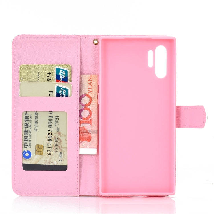 For Samsung Galaxy Note 10 Pro Glitter Powder Horizontal Flip Leather Case with Card Slots & Holder & Photo Frame & Wallet
