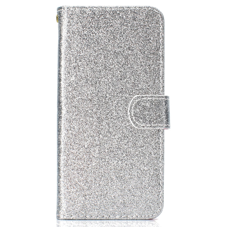 For Samsung Galaxy S9 Glitter Powder Horizontal Flip Leather Case with Card Slots & Holder & Photo Frame & Wallet
