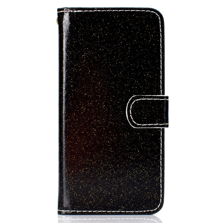 For Samsung Galaxy S9 Glitter Powder Horizontal Flip Leather Case with Card Slots & Holder & Photo Frame & Wallet