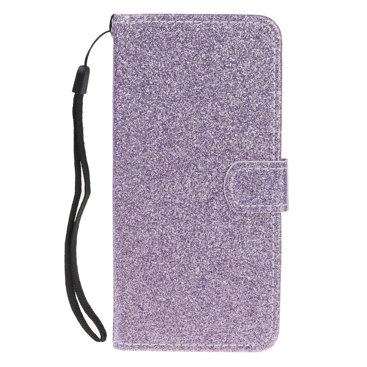 For Samsung Galaxy S10 Glitter Powder Horizontal Flip Leather Case with Card Slots & Holder & Photo Frame & Wallet
