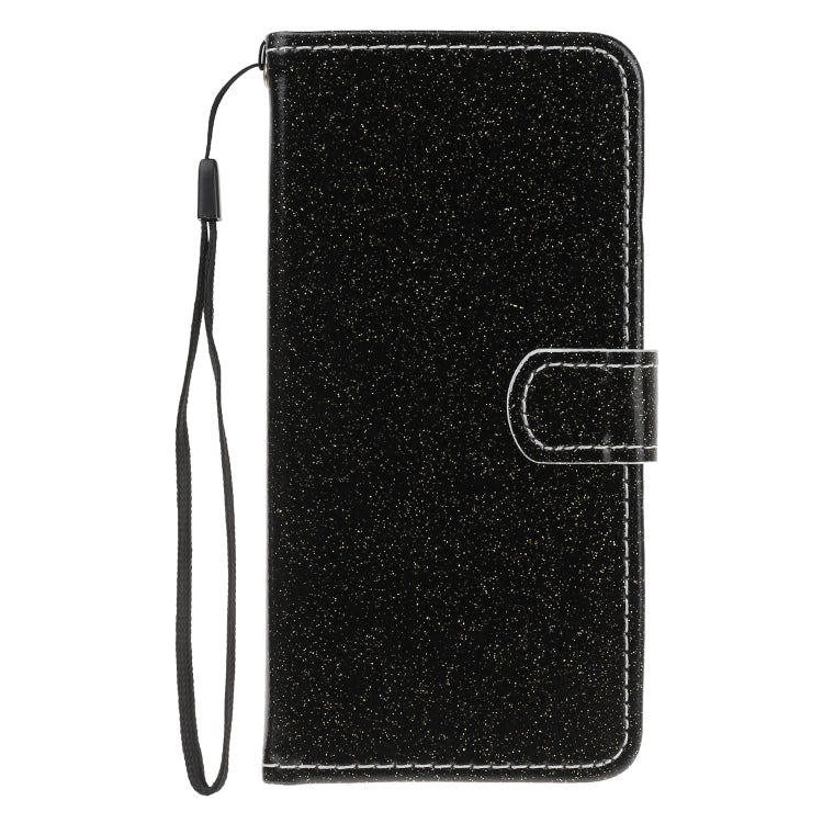 For Samsung Galaxy S10e Glitter Powder Horizontal Flip Leather Case with Card Slots & Holder & Photo Frame & Wallet