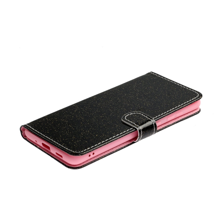 For Samsung Galaxy S20 Glitter Powder Horizontal Flip Leather Case with Card Slots & Holder & Photo Frame & Wallet