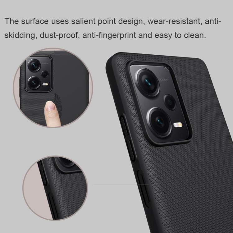 For Xiaomi Redmi Note 12 Pro+ 5G Global NILLKIN Frosted PC Phone Case