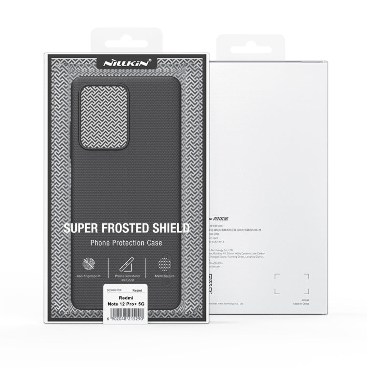 For Xiaomi Redmi Note 12 Pro+ 5G Global NILLKIN Frosted PC Phone Case