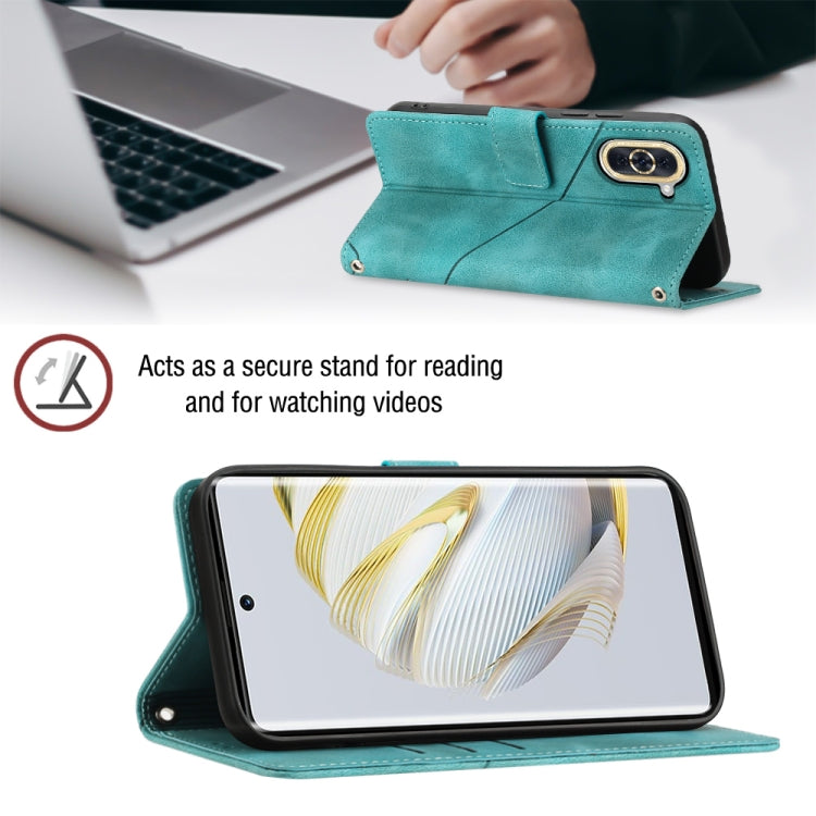 For Huawei nova 10 Skin-feel Embossed Leather Phone Case