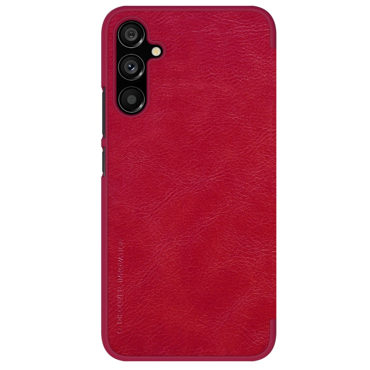 For Samsung Galaxy A34 5G NILLKIN QIN Series Crazy Horse Texture Leather Case