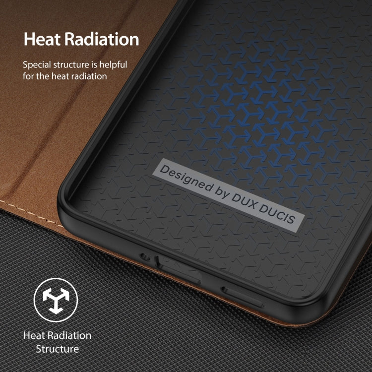 For Xiaomi Redmi Note 12 Pro 5G Global / Poco X5 Pro 5G DUX DUCIS Skin X2 Series Horizontal Flip Leather Phone Case