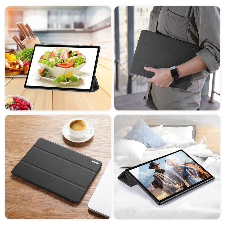 For Xiaomi Book S 12.4 inch DUX DUCIS Domo Series Horizontal Flip Magnetic PU Tablet Case